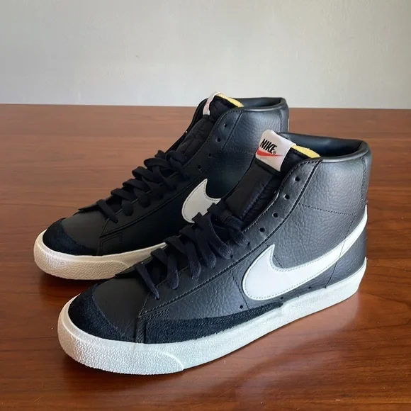Nike Blazer Mid 77 Vintage Black/White BQ6806-002 Casual Sneakers